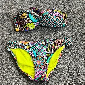Trina Turk twist Bikini set EUC size 6